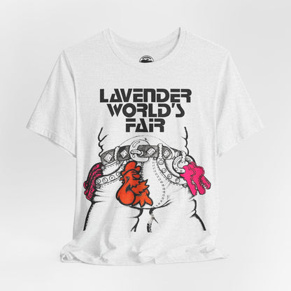 Lavender World's Fair (1976 Gay World's Fair/Replica Promo Shirt)