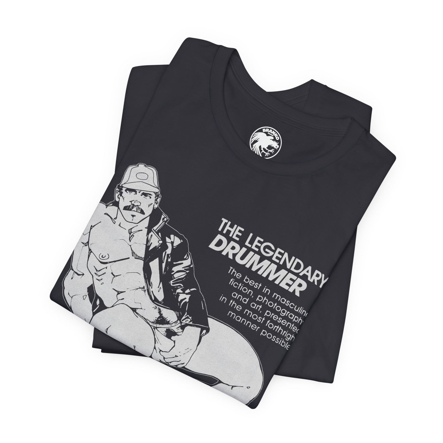 Drummer Magazine (Early 80's Replica Promo Tee)