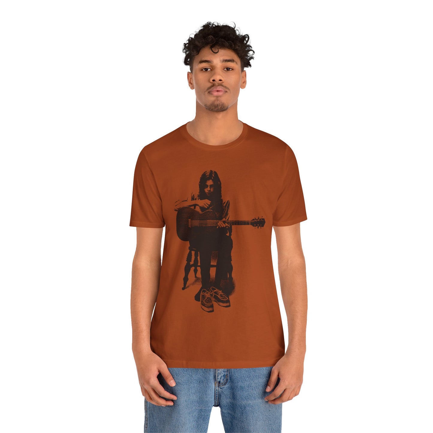 Nick Drake (Oversized Bryter Later Image with Vintage Grunge Effect)