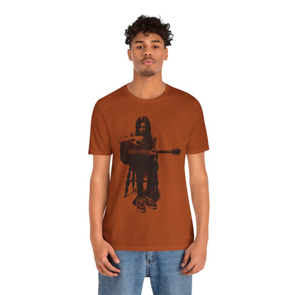 Nick Drake (Oversized Bryter Later Image with Vintage Grunge Effect)