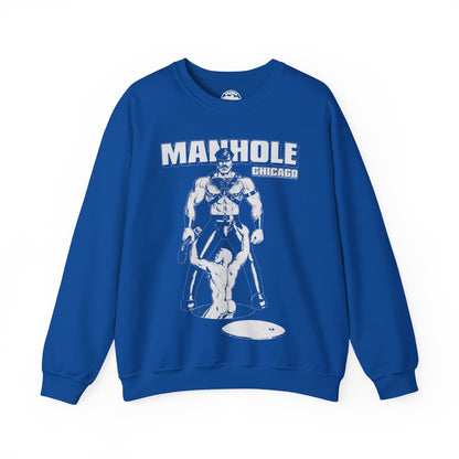 Manhole Chicago Sweatshirt (Chicago Leather Bar 70's and 80's)