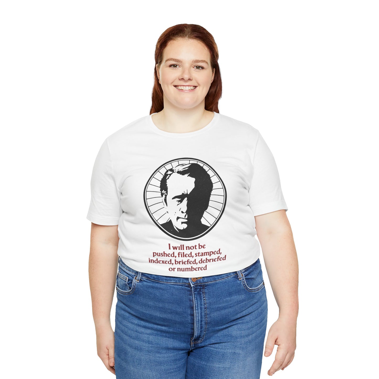 The Prisoner (Replica Promo Shirt/Patrick McGoohan)