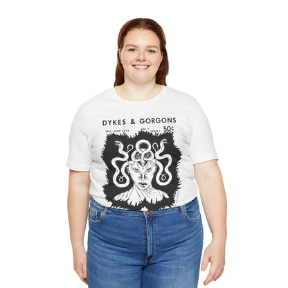 Dykes & Gorgons (1973 Lesbian Zine Cover Art)