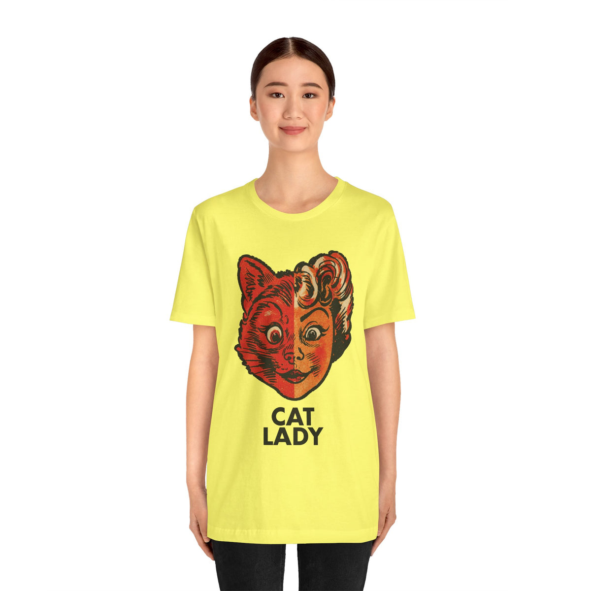 Cat Lady (1960's Topstone Mask Company Promo Art/Keith Ward Illustration)