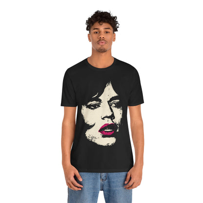 Mick Jagger Performance (Large Graphic with Vintage Print Effect)