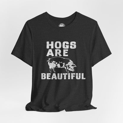 Hogs are Beautiful (Replica 70's Harley Davidson Rider Novelty Shirt)