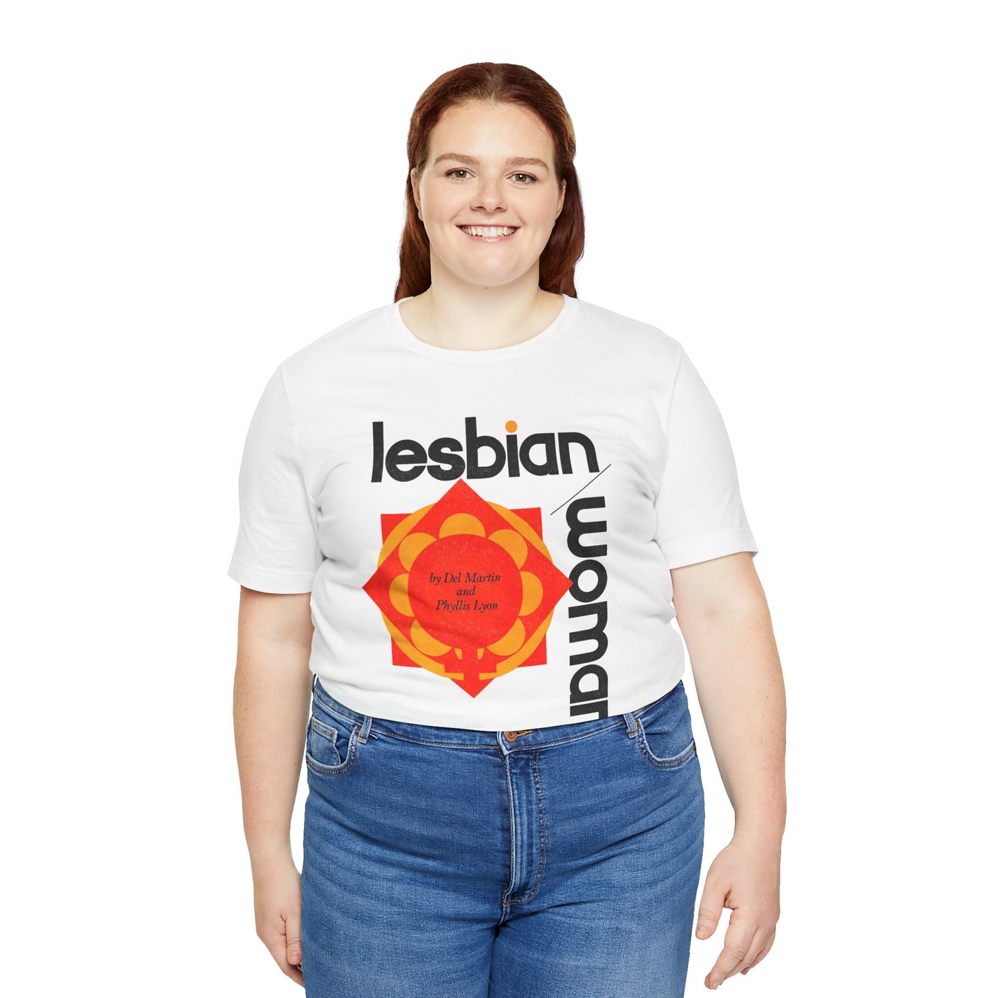 Lesbian Woman (Book Cover Art with Vintage Print Effect/Del Martin and Phyllis Lyon)