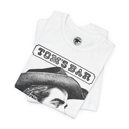 Tom's Bar (Iconic Berlin Germany Gay Bar/Tom of Finland Inspired/1982-2024/Graphic with Vintage Effect)