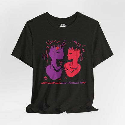 East Coast Lesbians' Festival (Replica 1990 Promo Shirt)