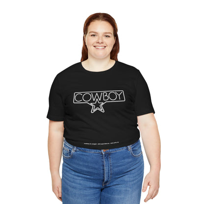 Cowboy & Cowgirl (New York City Western Themed Gay Bar/70's and 80's/Replica Promo Tee)