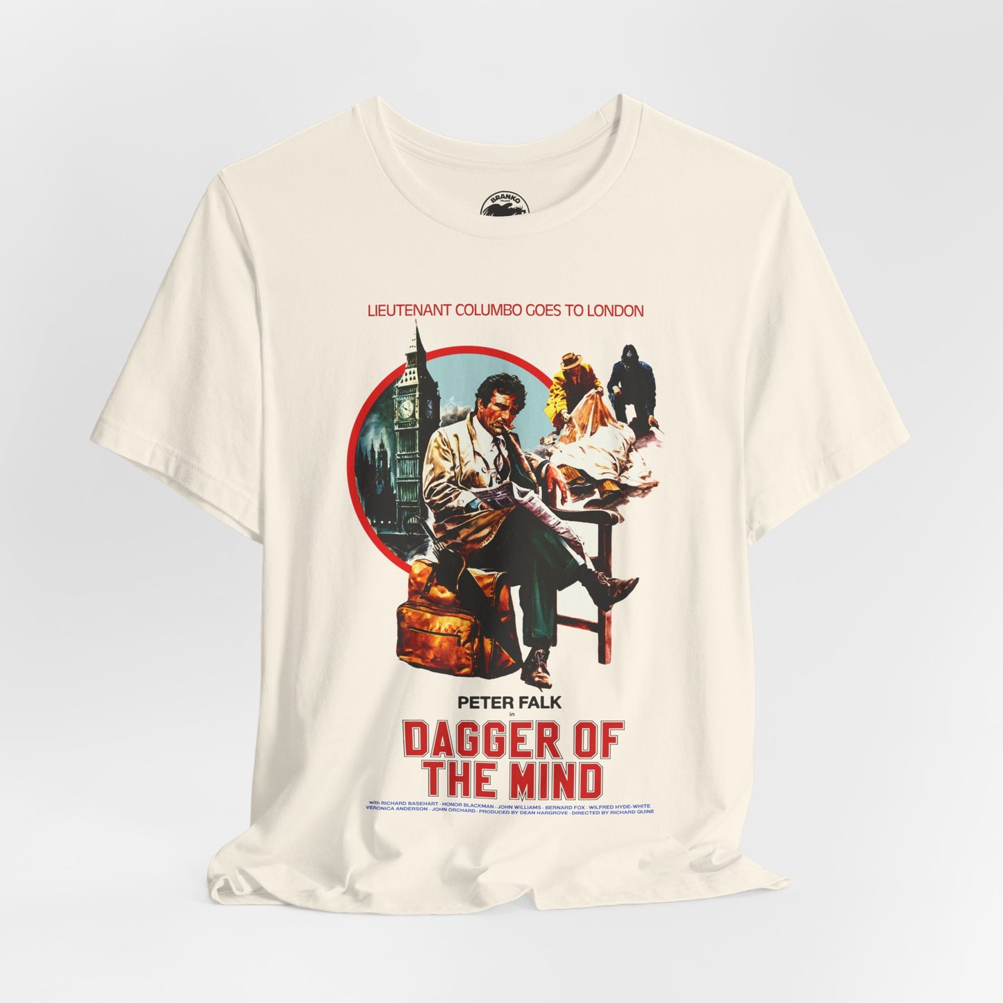 Columbo Dagger of the Mind (Promo Poster/Peter Falk Columbo Shirt)
