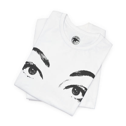 Mommie Dearest (Horrifyingly Large Face Graphic with Vintage Print Effect/Mommie Dearest Shirt/Faye Dunaway/Joan Crawford Shirt)