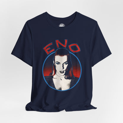Eno (Early 70's Style Graphic Tee/Here Come the Warm Jets/Brian Eno shirt)
