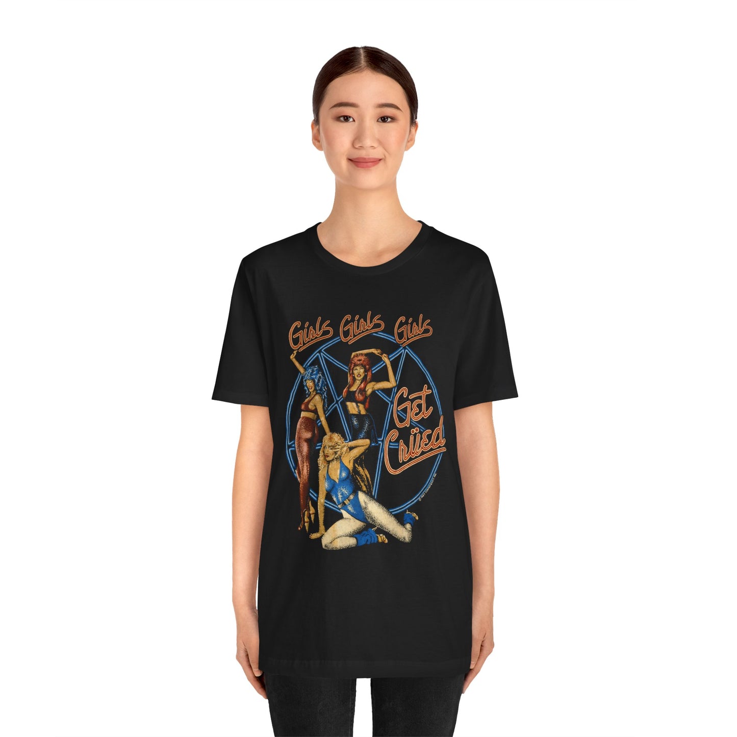 Mötley Crüe (Replica Girls, Girls, Girls Promo Tee/1987)