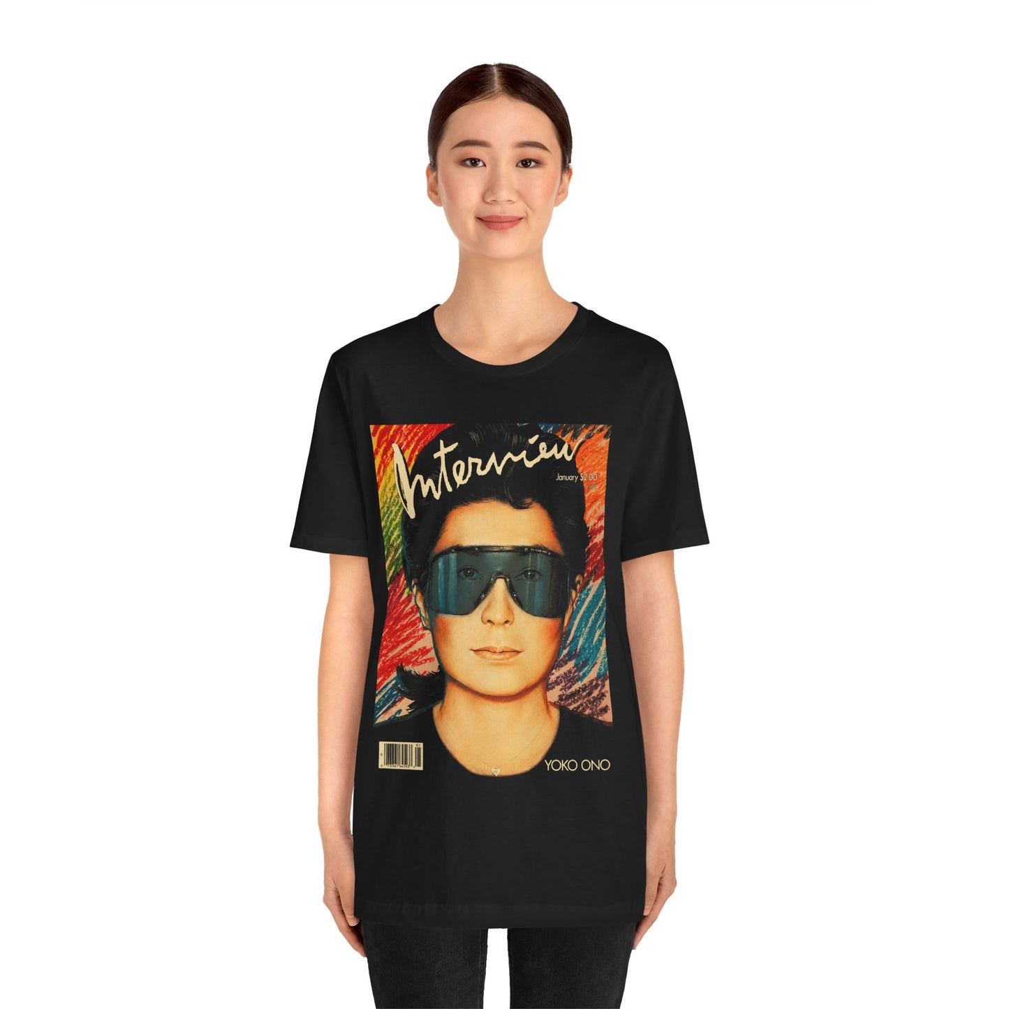 Yoko Ono (Interview Magazine Cover Tee/January 1985)