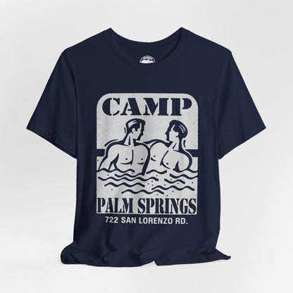 Camp Palm Springs (Palm Springs Gay Resort/Replica 90's Souvenir Shirt)