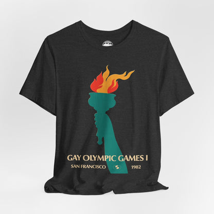 Gay Olympic Games (Replica Souvenir Shirt/First Annual Gay Games/1982)