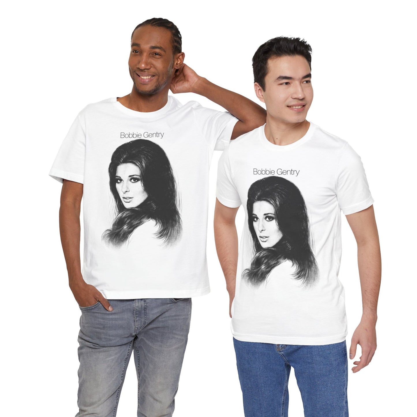 Bobbie Gentry (Oversized Portrait with Vintage Print Effect)