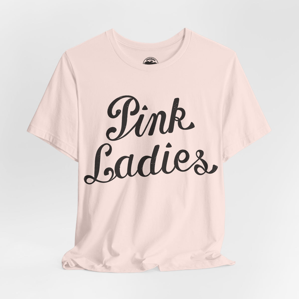 Pink Ladies (Grease Jacket Logo with Vintage Print Effect)