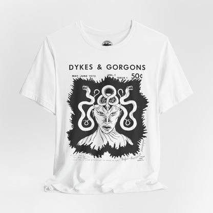 Dykes & Gorgons (1973 Lesbian Zine Cover Art)
