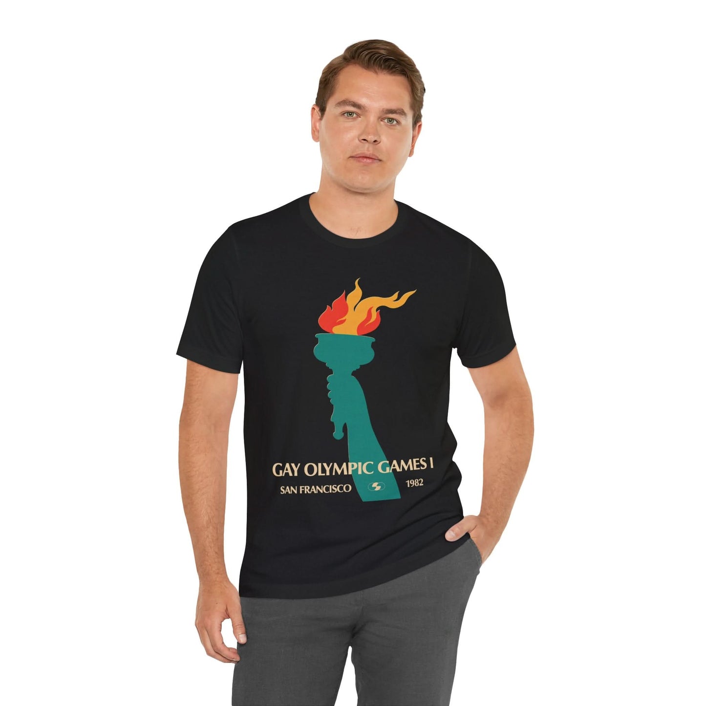 Gay Olympic Games (Replica Souvenir Shirt/First Annual Gay Games/1982)