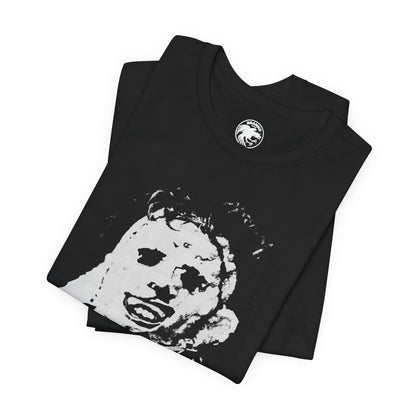 Leatherface (1985 Illustration by Guy Juke/Texas Chainsaw Massacre Shirt)
