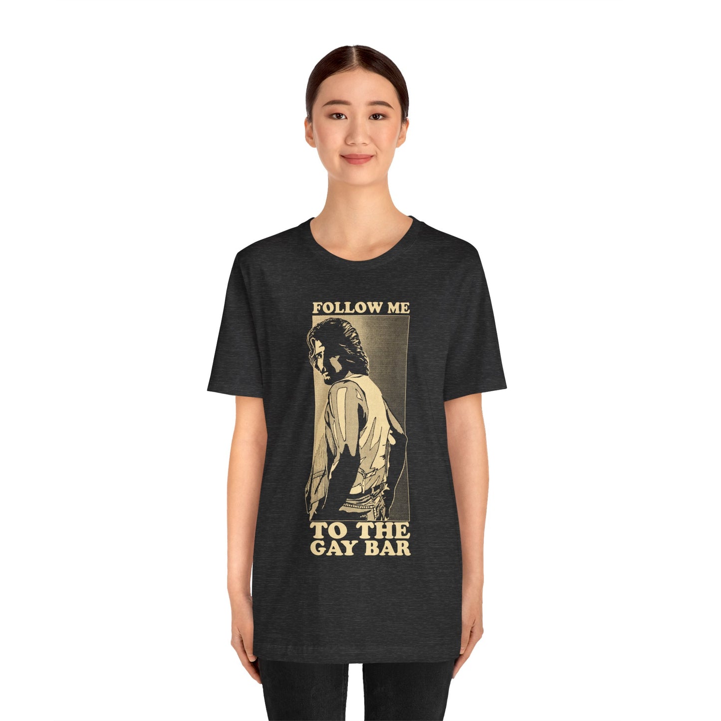 Follow Me to the Gay Bar (Custom Vintage Style Print)