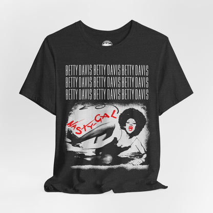 Betty Davis (Nasty Gal/Oversized Graphic with Vintage Print Effect/Betty Davis Singer)