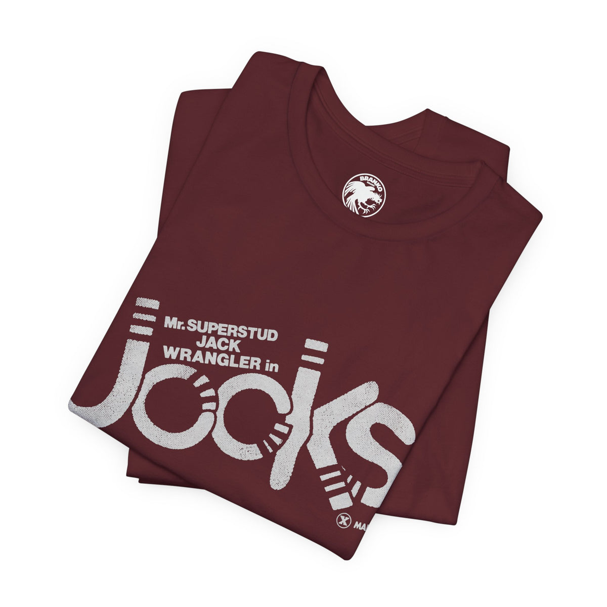 Jock's (Replica 70's Gay Adult Film Promo Tee/Jack Wrangler/70's Gay Porn)