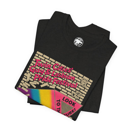 Twin Cities Gay & Lesbian Pride Festival (Replica Minneapolis St. Paul Souvenir Tee/1990)
