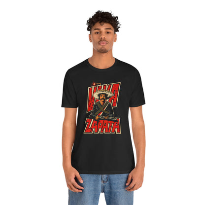Viva Zapata (Replica 70's Protest Tee with Vintage Print Effect)