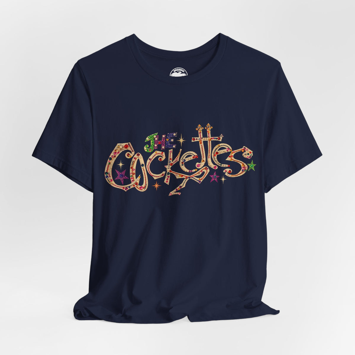 The Cockettes (70's Underground Drag Troupe/70's Logo with Vintage Print Effect)