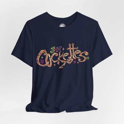 The Cockettes (70's Underground Drag Troupe/70's Logo with Vintage Print Effect)