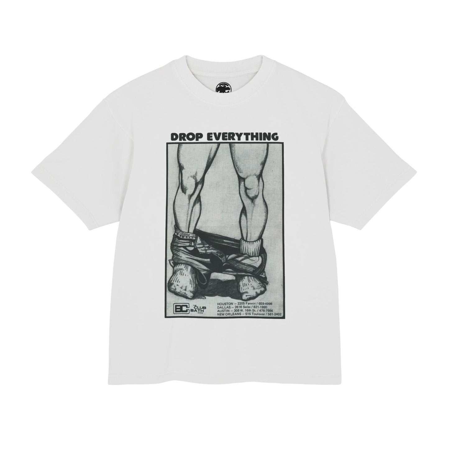 Club Bath Chain (Special Edition Boxy Heavy Tee/260 GSM/100% Combed Cotton)