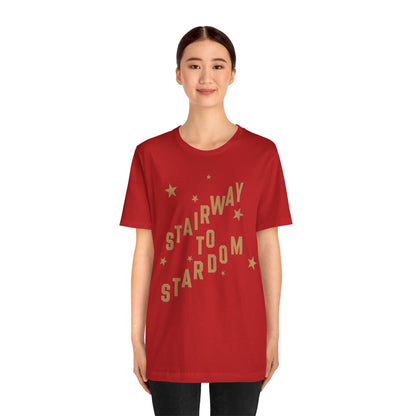 Stairway to Stardom (Replica Promo Tee/70's-90's Public Access Talent Show)