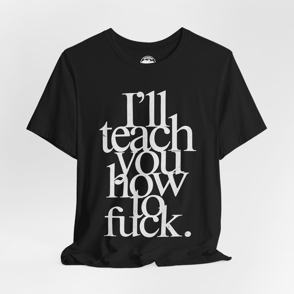 I'll teach you how to fuck. (Replica Madonna Sex Book Promo Graphic)