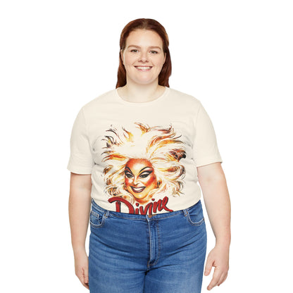 Divine (Replica 80's Tee with Vintage Print Effect)