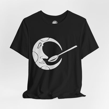 The Moon and the Spoon (Studio 54 Artwork/Graphic with Vintage Print Effect)