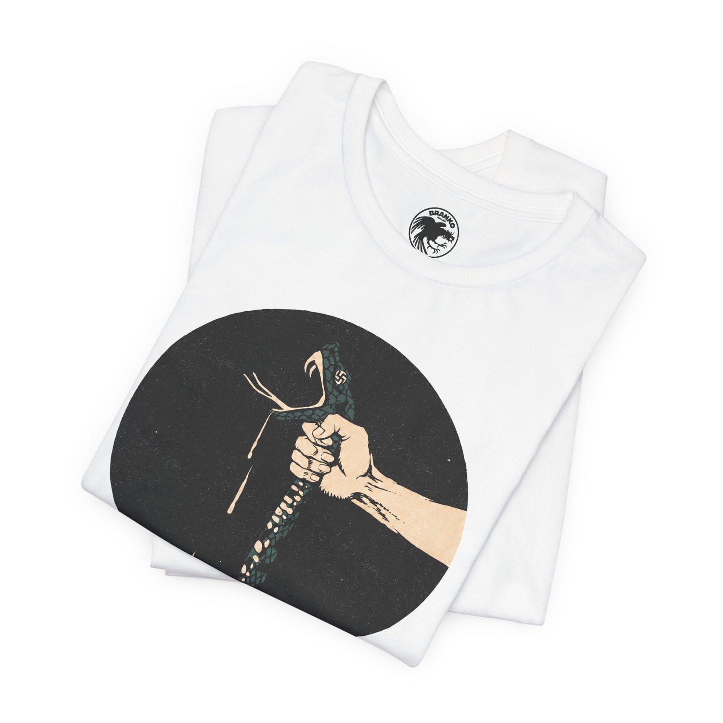No Mercy For Fascism (Vintage Style Resistance Tee/Early 20th Century/Antifa)