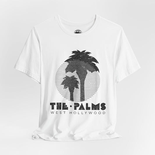 The Palms (West Hollywood Lesbian Bar/1967-2013/Graphic with Vintage Print Effect)