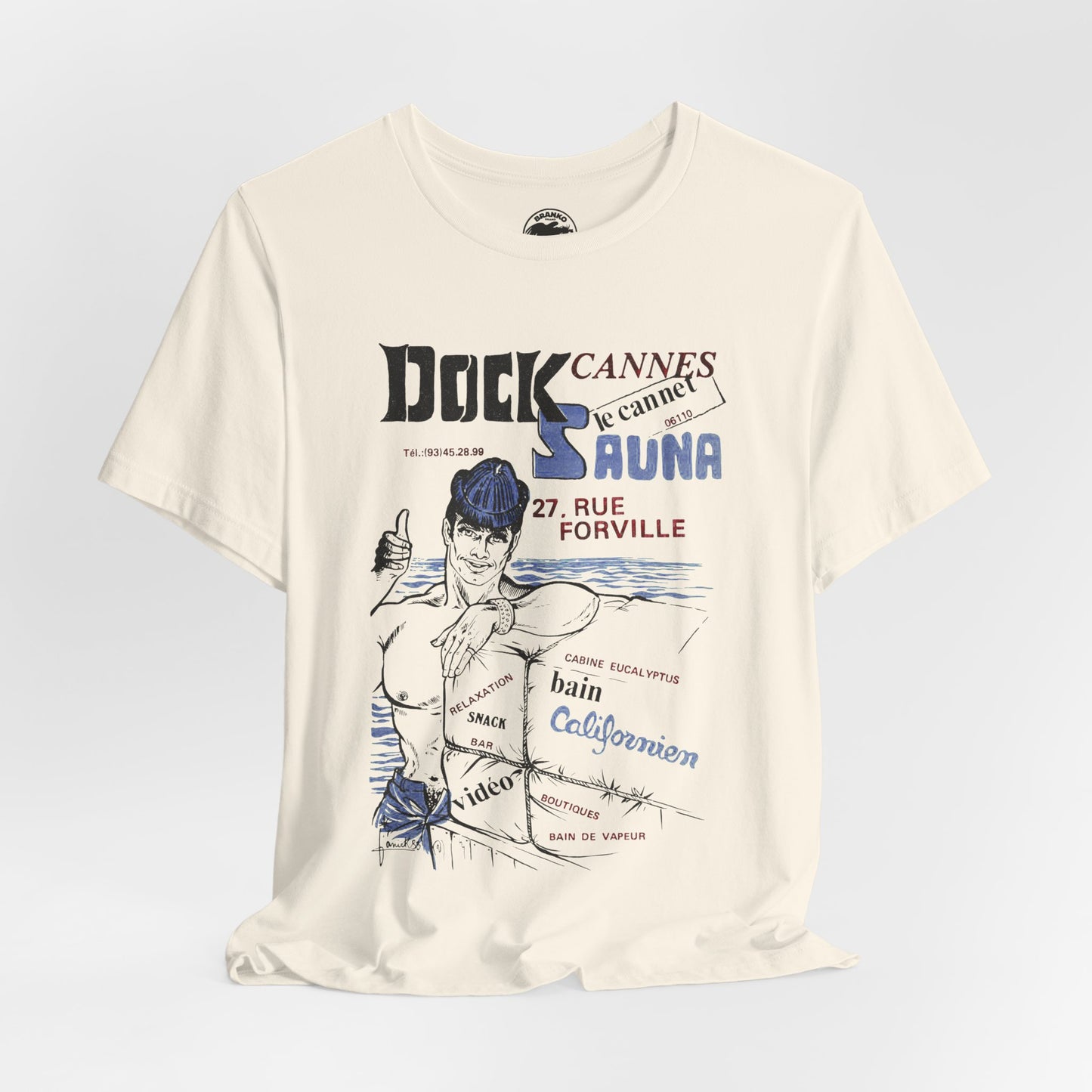 Dock Sauna (Cannes, France Gay Bathhouse/French Riviera 60's to 70's)