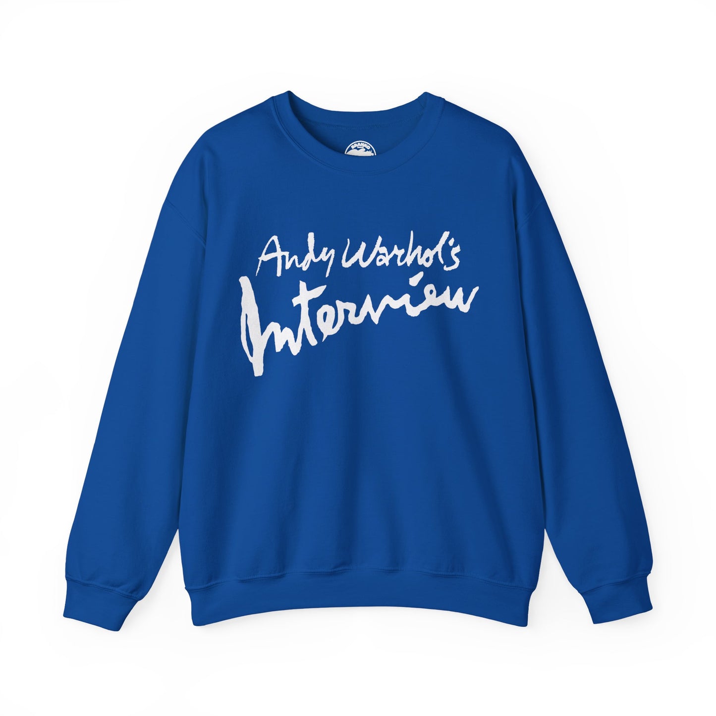 Interview Magazine Logo Sweatshirt (Replica Promo Sweatshirt/Andy Warhol's Interview Magazine)