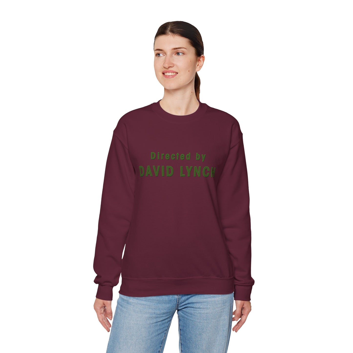 Directed by David Lynch Sweatshirt (Twin Peaks Font/David Lynch Shirt)