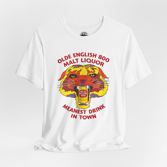 Olde English 800 (Replica Promo Tee/1970s–Early 1980s)