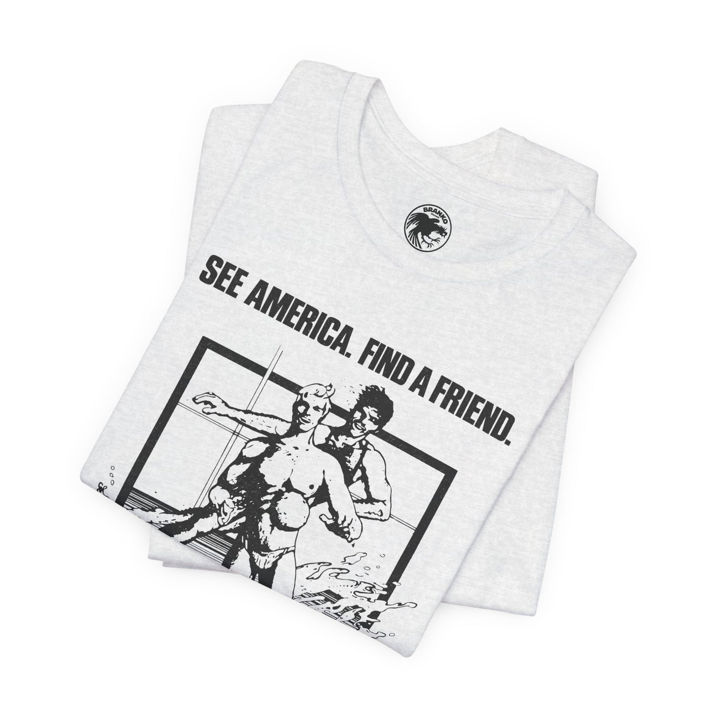 1981 Bob Damron’s Address Book (Replica Promo Shirt/See America. Find a Friend.)