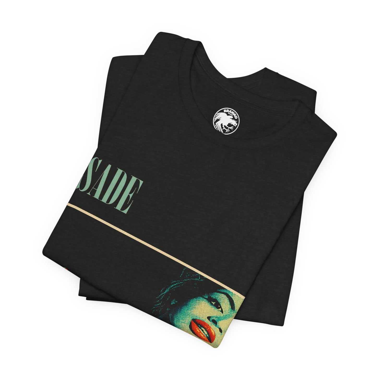 Sade (Diamond Life Pop Art Treatment with Vintage Print Effect/Sade Shirt)