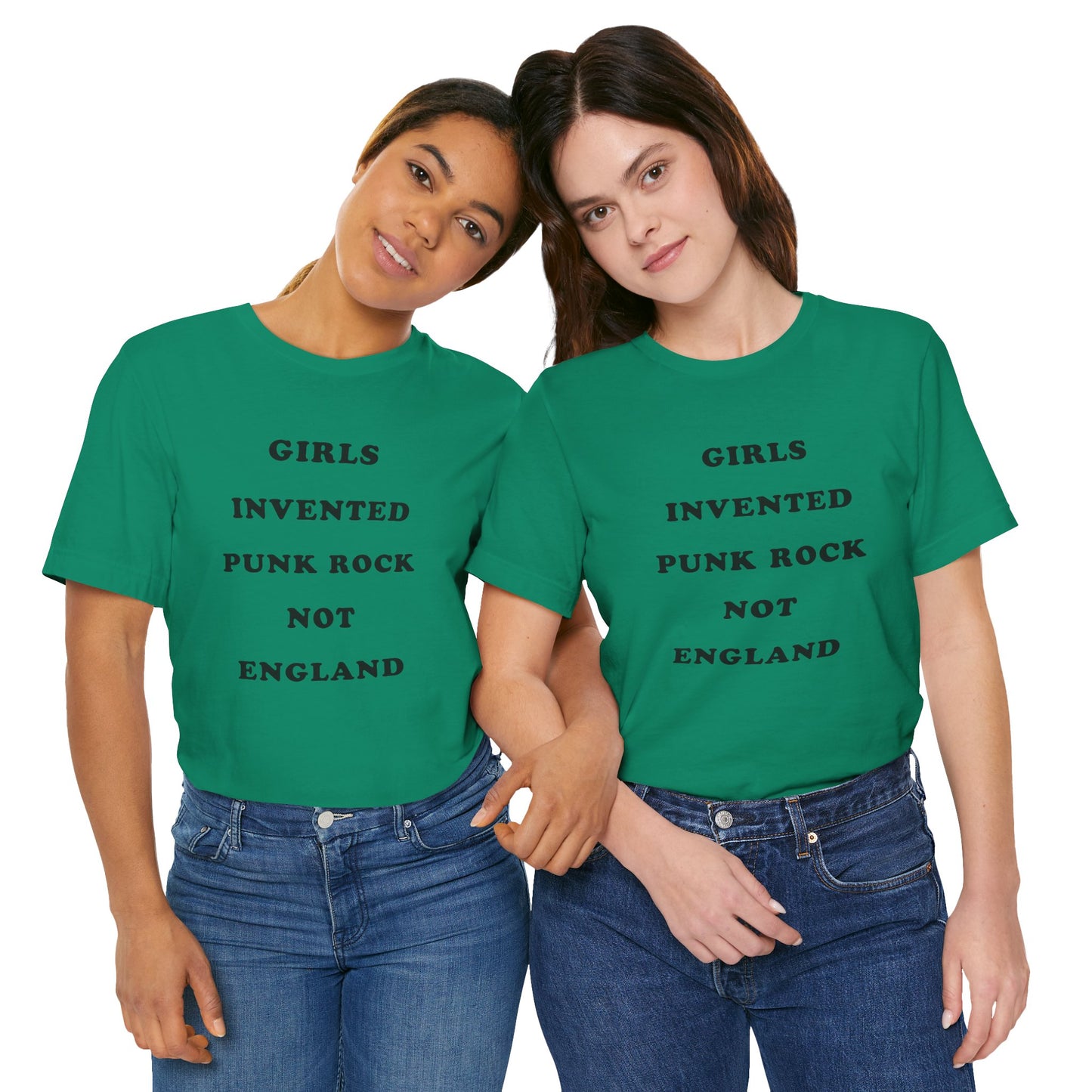 “Girls Invented Punk Rock, Not England”  (Replica Kim Gordon Sonic Youth Tee)