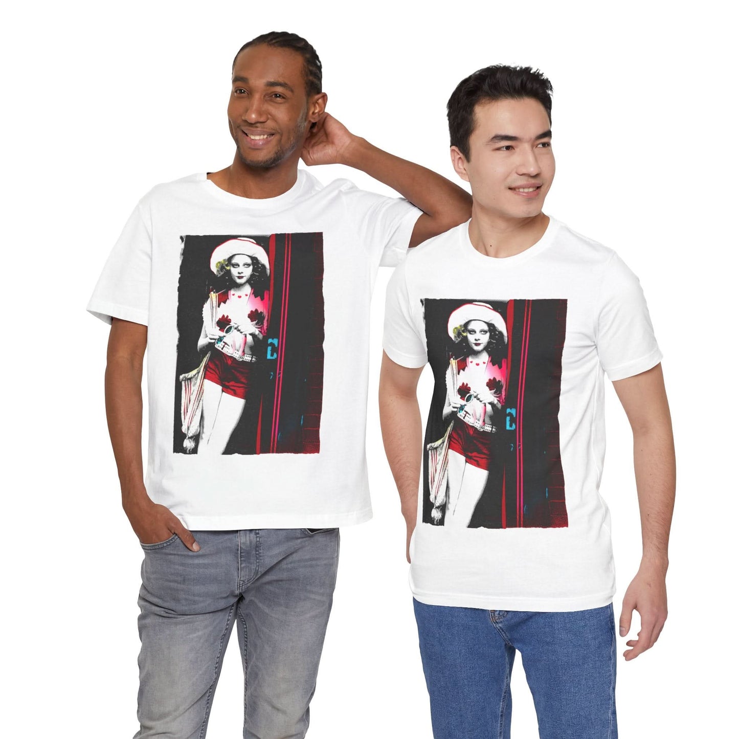 Iris (Still with Vintage Print Effect/Taxi Driver Shirt/Jodie Foster in Taxi Driver/Jodie Foster Shirt)