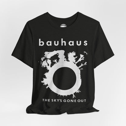 Bauhaus (The Sky's Gone Out Album Artwork with Vintage Print Effect/Bauhaus Shirt)