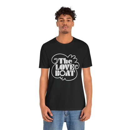 The Love Boat (Graphic Logo with Vintage Print Effect)